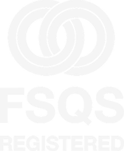 FSQS logo in B&W, no background